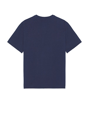 Helmut Lang Stamped Tee in Navy