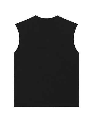 Helmut Lang Embossed Tank in Black
