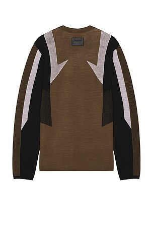 Helmut Lang Sport Crew in Brown