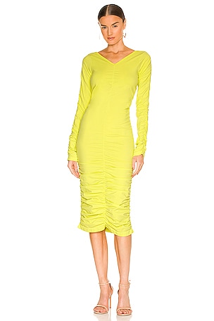 jersey midi dress with sleeves Monroe Travel Jersey Dress main image 1