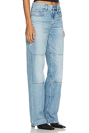 Helmut Lang Carpenter Wide Leg in Blue