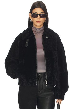 Shearling Bomber Helmut Lang
