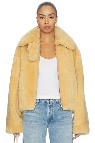 Shearling Bomber Jacket Helmut Lang