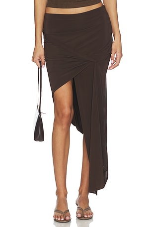 JUPE TWIST DRAPE Helmut Lang