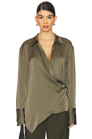 Relax Wrap Top Helmut Lang