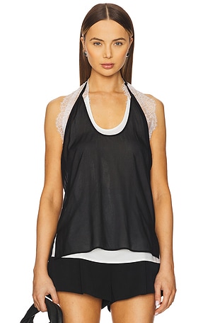 Lace Dancer Top Helmut Lang