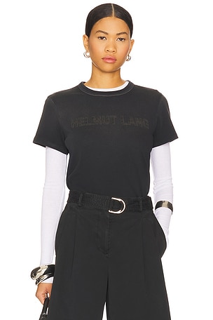 Logo Slim Tee Helmut Lang