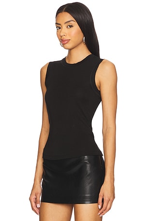 Helmut Lang Baby Muscle Tee in Black
