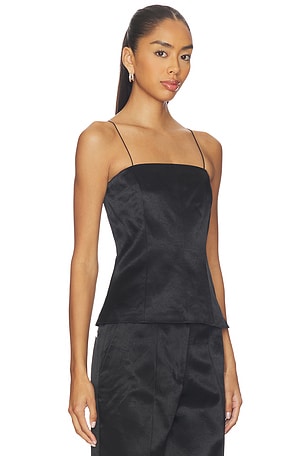 Helmut Lang Minimal Slip Top in Black
