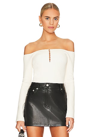 Cool Off The Shoulder TopHelmut Lang$172