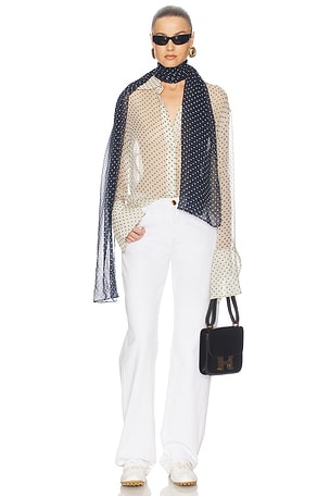 The Shawl in Silk Chiffon Helsa