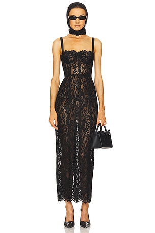 The Lace Column Dress Helsa