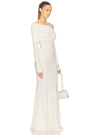 Helsa The Lotta Dress in Cream