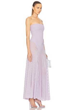 Helsa Helsa vestido june en color lavanda talla XL en Lavanda - Lavender