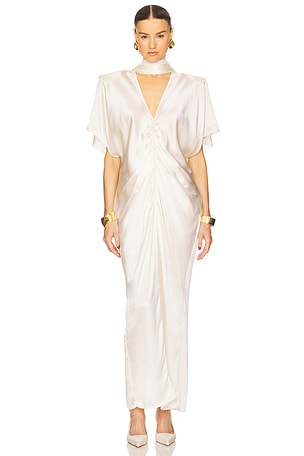 The Demeter Dress in Silk Lyocell Helsa