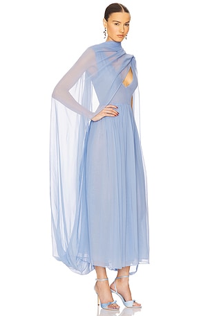 The Sabine Dress in Silk Chiffon Helsa