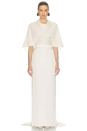 Mix Media Scarf Dress Helsa