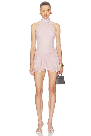 The Gemma Romper in Printed Silk Chiffon Helsa