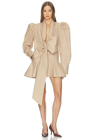 Madeleine Dress in Heavy Poplin Helsa