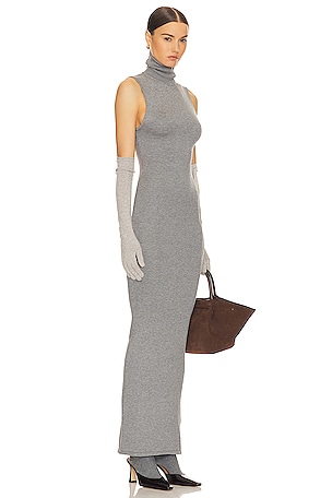 Helsa Aadi Knit Dress in Grey