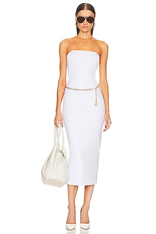 jersey tube dress COTTON JERSEY MINI TUBE DRESS | CHERRY BLOSSOM