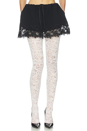 The Scrunchie Skort in Very Heavy Crepe Helsa