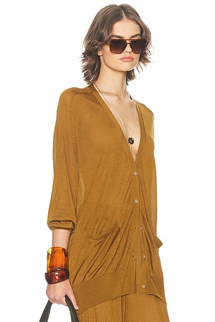 Helsa Arlena Cardigan in Olive