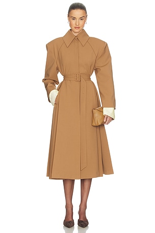 TRENCA WOOL BLEND MIDI Helsa