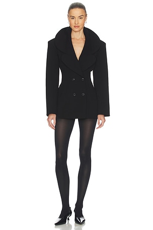 The Rampling Blazer in Thick Crepe Helsa