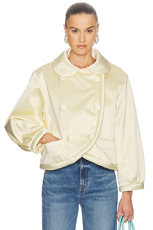 SATEEN PUFF ジャケット Helsa