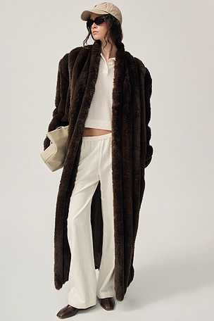 The Irina Faux Fur Coat