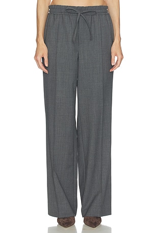 WOOL BLEND DRAWCORD トラウザー Helsa