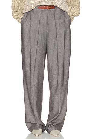Italian Herringbone Tomboy Trouser Helsa