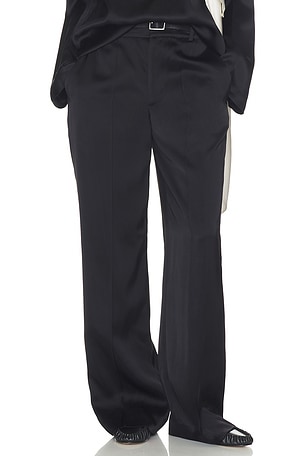 Gabe Trouser in Double Face Satin Helsa