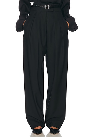 High Waist Pleated Suit Trouser Helsa