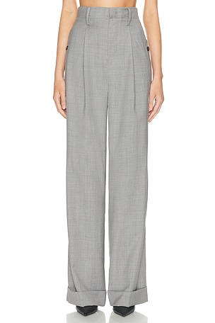 Helsa The Paperbag Trouser in Grey