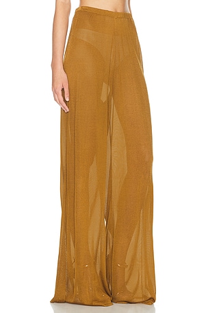 Helsa Arlena Knit Pant in Olive