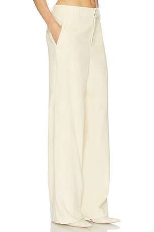 Helsa The Baggy Trouser in Corduroy in Cream