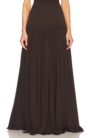 Diaphanous Maxi Skirt Helsa