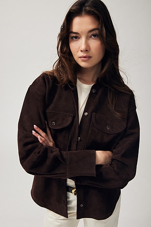 Suede Overshirt Helsa