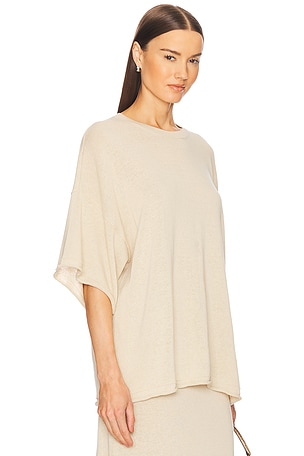 Helsa Palmer Knit Top in Neutral