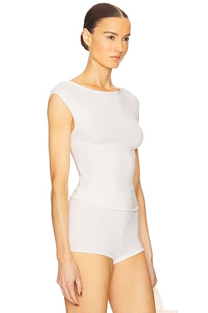 Helsa Celestine Top in Cream