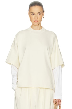 Double Sleeve Tee in Ultra Premium Jersey Helsa