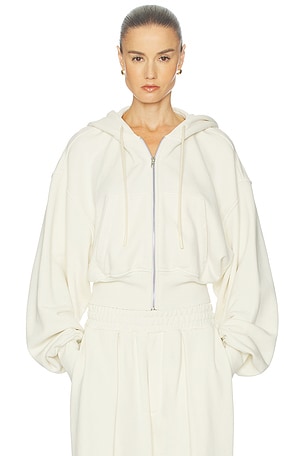 The Full Zip Hoodie in Fleece Helsa