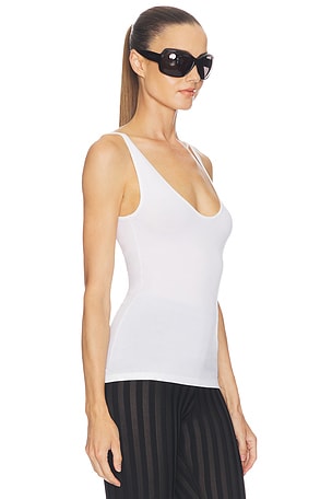 Helsa Cheraden Knit Core Tank in Ivory. Size XXS. Also