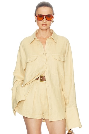 Washed Linen Shirt Helsa