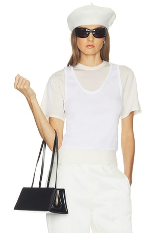 Pillar Layered Knit Tee Helsa