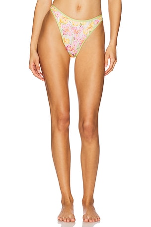 High Cut Full Bikini Bottoms in It's Heavy Manners