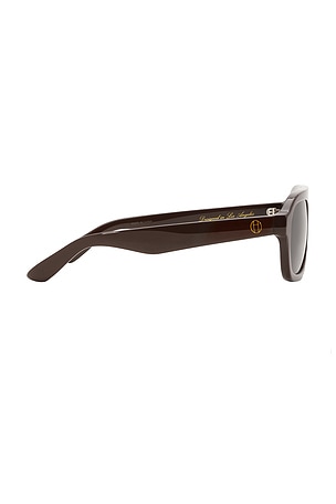 Heaven Mayhem Vittoria Sunglasses in Brown