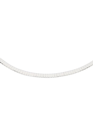 Heaven Mayhem Lara Necklace in Metallic Silver